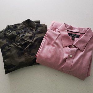 Mens Banana Republic dress shirts (bundle of 2) size XXL